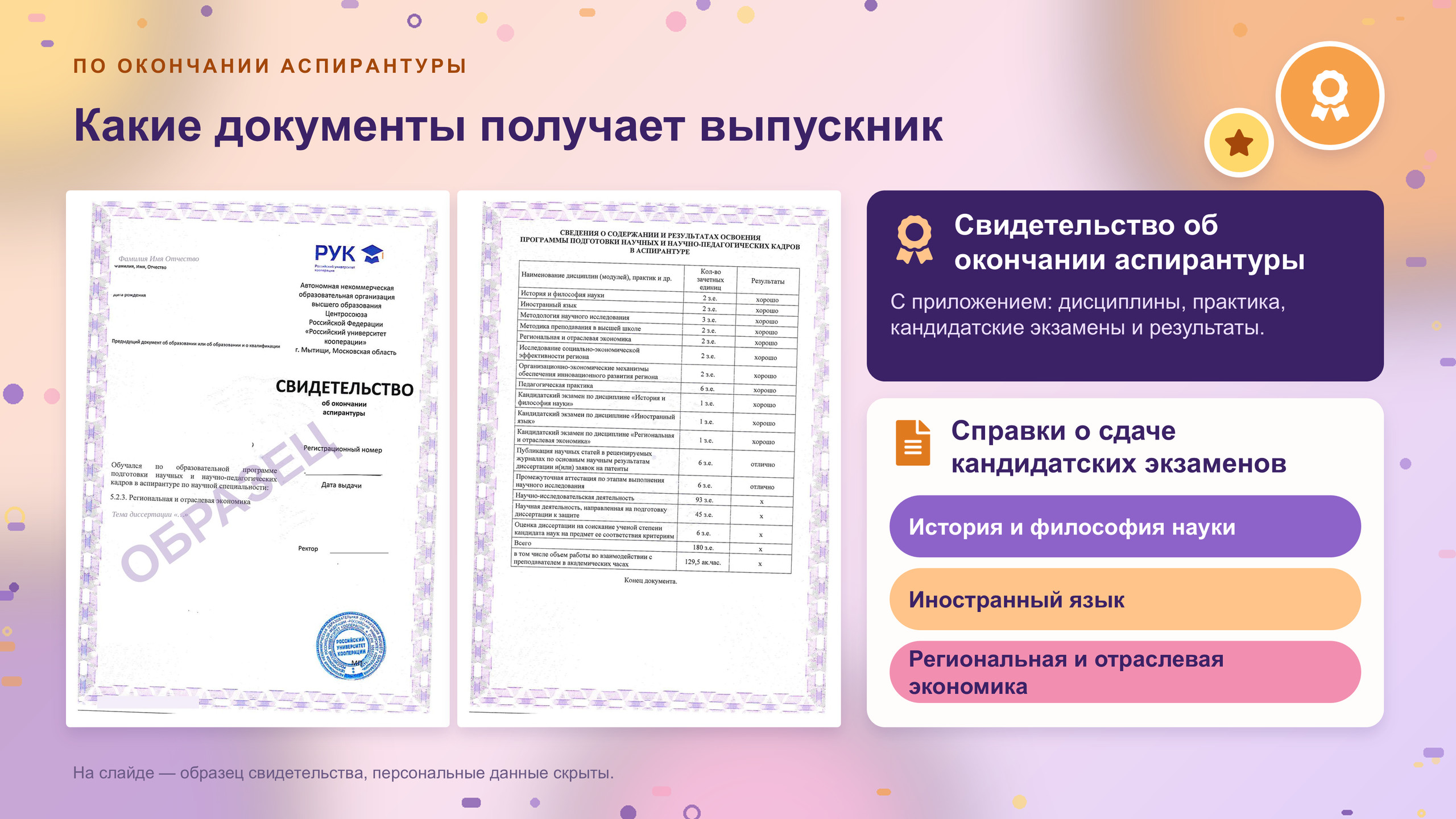 Презентация «Аспирантура», слайд 16 из 19